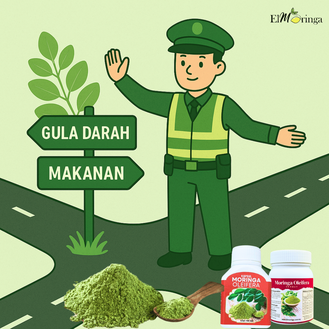 Serbuk daun moringa